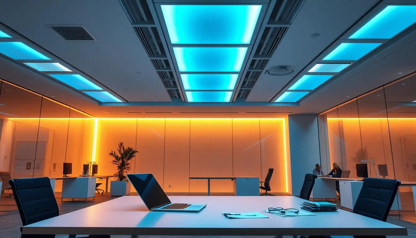 Optimales Licht am Arbeitsplatz für bessere Leistung bei der Arbeit