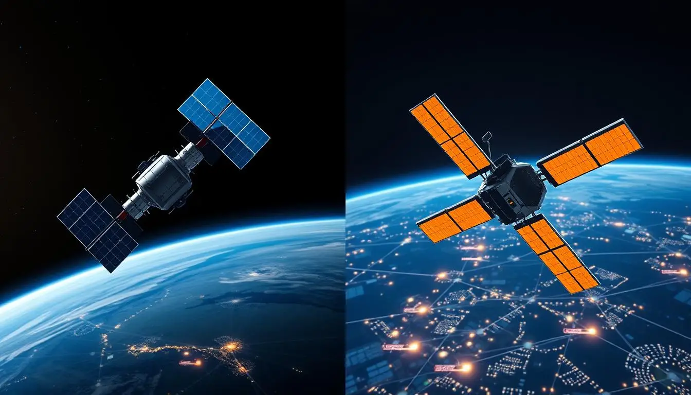 Starlink gegen OneWeb