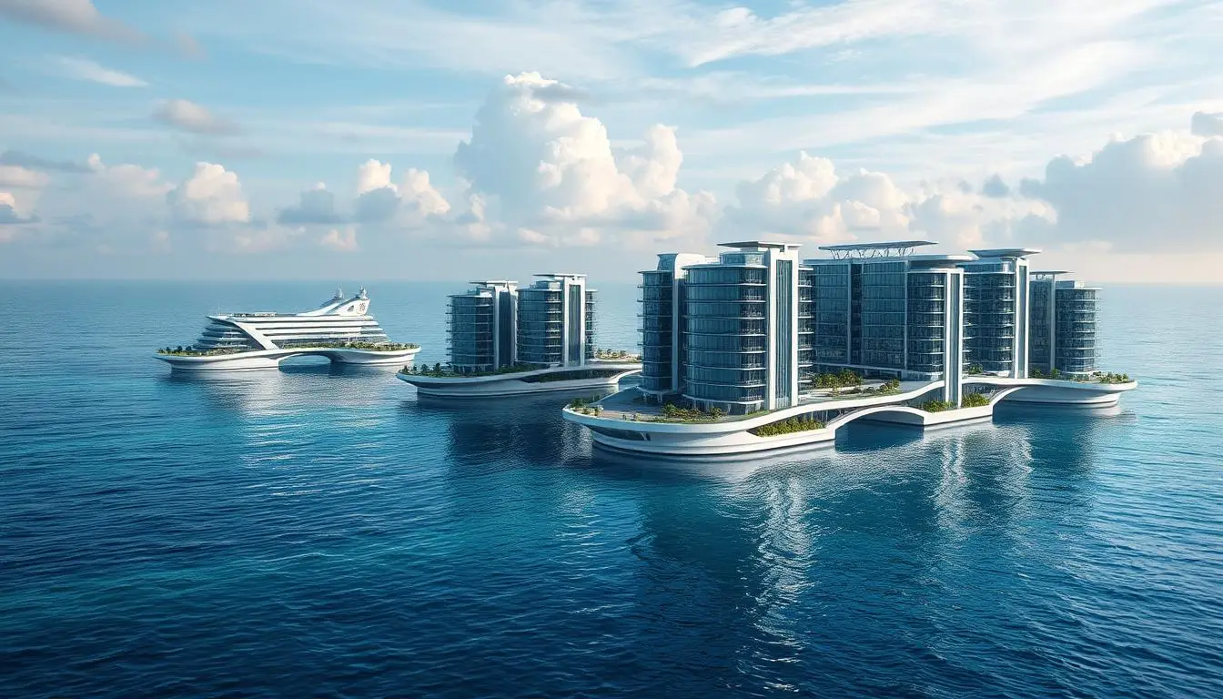 Schwimmende Städte auf den Weltmeeren – was einst wie Science-Fiction klang, entwickelt sich zum Luxus-Wohnkonzept der Zukunft. Während Tech-Visionär Peter Thiel ursprünglich von alternativen Staatsformen auf dem Meer träumte, verwandeln innovative Architekten und Entwickler diese Idee nun in exklusive Wohnparadiese für anspruchsvolle Investoren.
