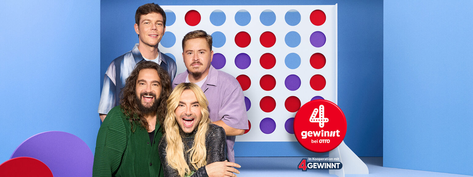Vier Popstars, ein Spielbrett und 100.000 Euro Jackpot – Otto verbindet mit seiner aktuellen Kampagne geschickt nostalgische Spielfreude und popkulturelle Strahlkraft. Der Hamburger Handelsriese lässt Kunden gegen die Mitglieder von Tokio Hotel im klassischen "4 gewinnt" antreten. Die Mechanik ist ebenso simpel wie genial: Spielen, Punkte sammeln und wöchentlich attraktive Preise gewinnen.