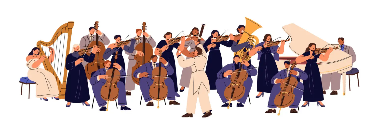 Orchester Grafik