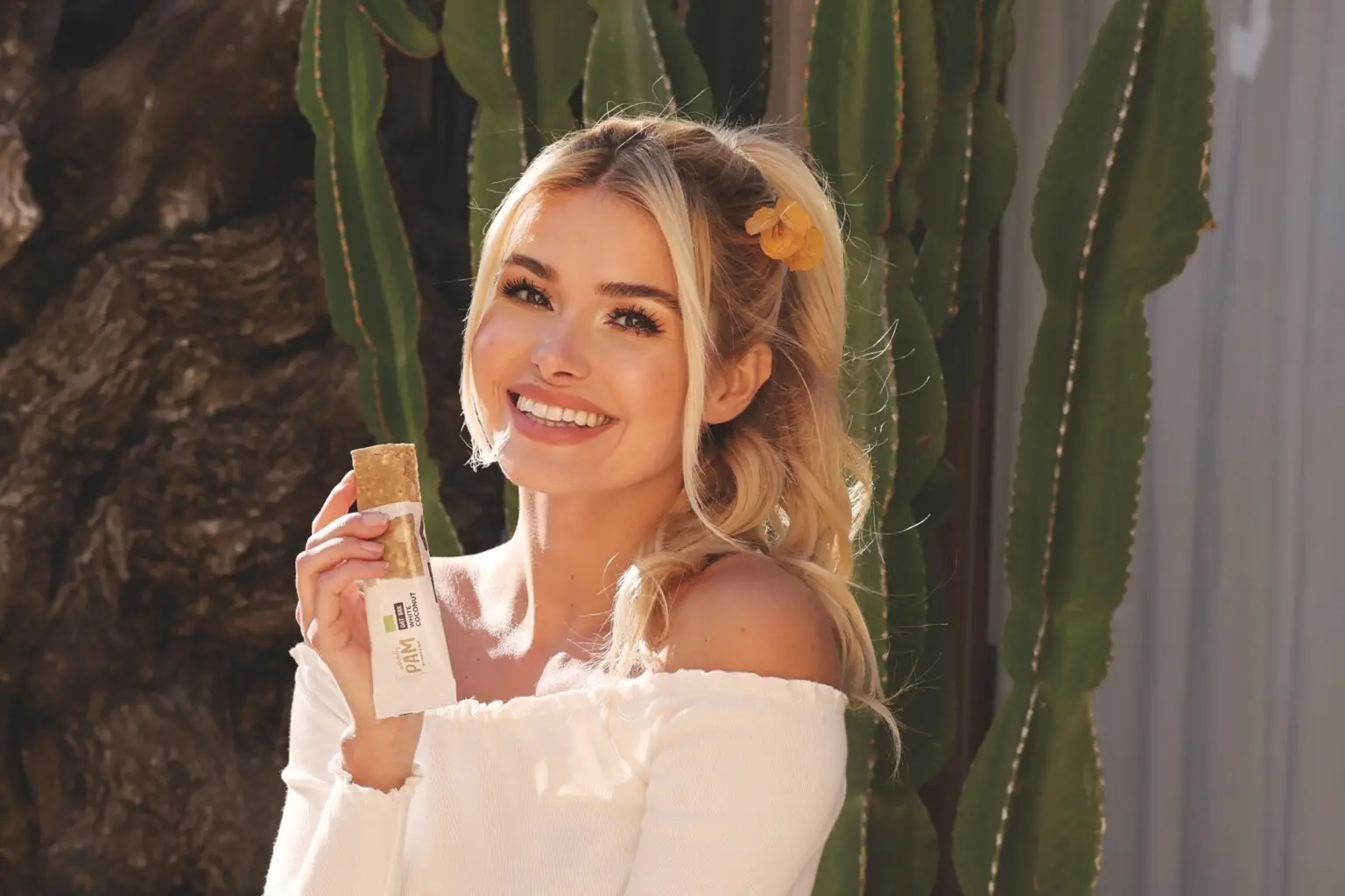 Influencerin Pamela Reif hat ihre eigene Food-Marke