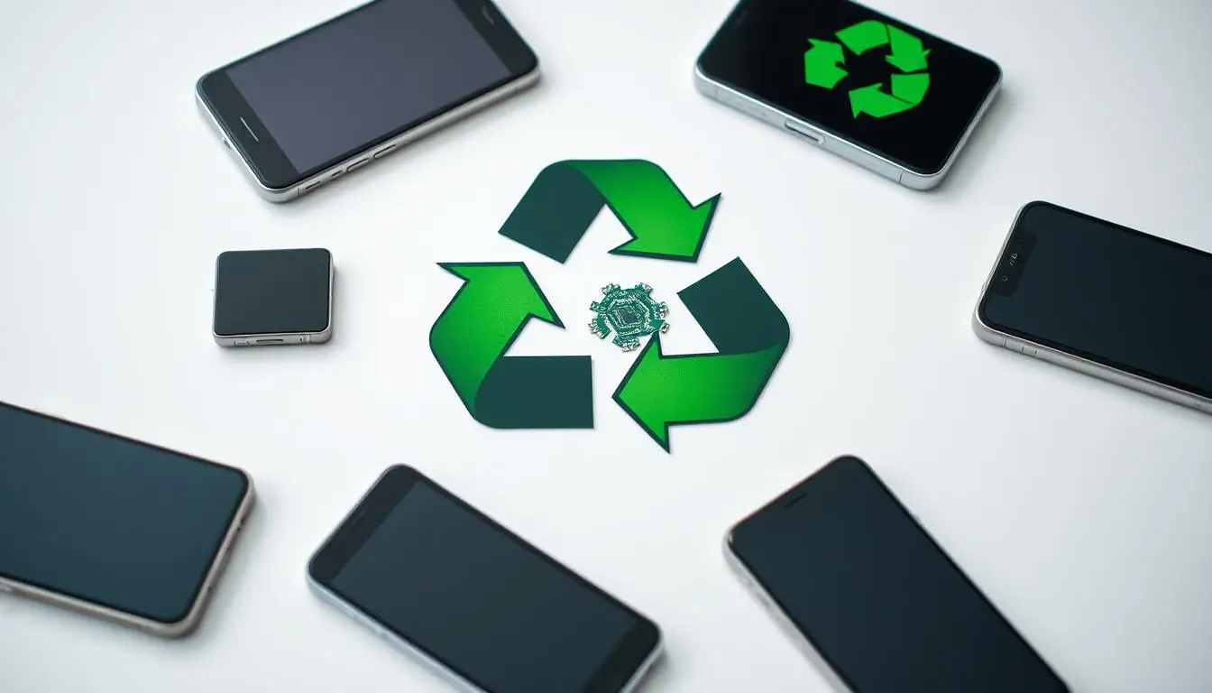 Recycling Kreislauf Handy